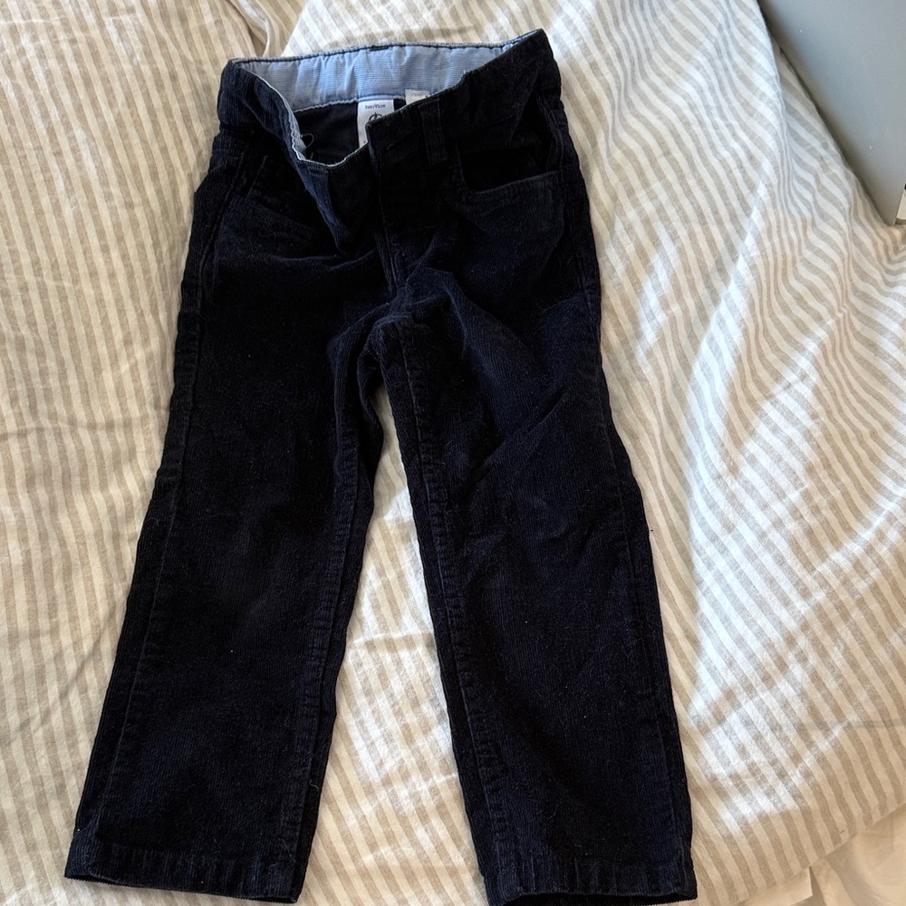 Petite bateau boys Navy Corduroy Pants 3t
